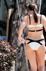 DEBORAH BARR in Bikini in Barbados