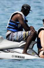 DEBORAH BARR in Bikini in Barbados