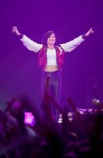 DEMI LOVATO at 101.3 KDWB 2014 Jingle Ball in St. Paul