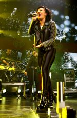 DEMI LOVATO at 103.5 Kiss FM Jingle Ball in Chicago