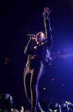 DEMI LOVATO at 103.5 Kiss FM Jingle Ball in Chicago