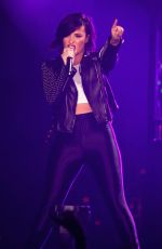 DEMI LOVATO at 103.5 Kiss FM Jingle Ball in Chicago
