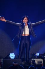 DEMI LOVATO at 103.5 Kiss FM Jingle Ball in Chicago
