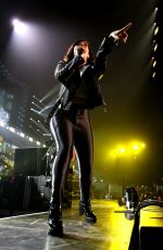 DEMI LOVATO at 103.5 Kiss FM Jingle Ball in Chicago