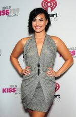 DEMI LOVATO at 103.5 Kiss FM Jingle Ball in Chicago