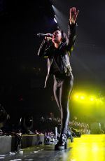 DEMI LOVATO at 103.5 Kiss FM Jingle Ball in Chicago