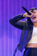 DEMI LOVATO at 103.5 Kiss FM Jingle Ball in Chicago