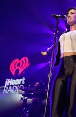 DEMI LOVATO at 103.5 Kiss FM Jingle Ball in Chicago
