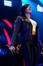 DEMI LOVATO at 103.5 Kiss FM Jingle Ball in Chicago