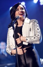DEMI LOVATO at 93.3 FLZ jingle Ball in Tampa