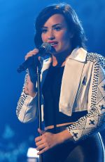 DEMI LOVATO at 93.3 FLZ jingle Ball in Tampa