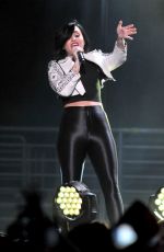 DEMI LOVATO at 93.3 FLZ jingle Ball in Tampa