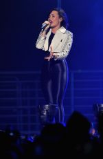 DEMI LOVATO at 93.3 FLZ jingle Ball in Tampa