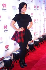 DEMI LOVATO at 93.3 FLZ jingle Ball in Tampa