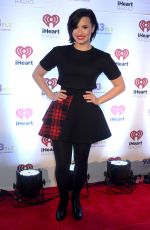DEMI LOVATO at 93.3 FLZ jingle Ball in Tampa