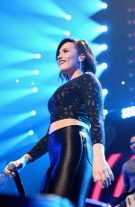 DEMI LOVATO at Hot 99.5 Jingle Ball 2014 in Washington