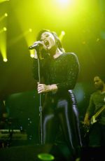 DEMI LOVATO at Hot 99.5 Jingle Ball 2014 in Washington