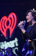 DEMI LOVATO at Hot 99.5 Jingle Ball 2014 in Washington