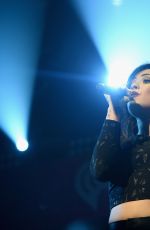 DEMI LOVATO at Hot 99.5 Jingle Ball 2014 in Washington