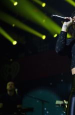 DEMI LOVATO at Hot 99.5 Jingle Ball 2014 in Washington