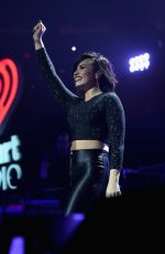 DEMI LOVATO at Hot 99.5 Jingle Ball 2014 in Washington