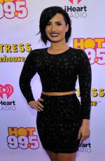 DEMI LOVATO at Hot 99.5 Jingle Ball 2014 in Washington