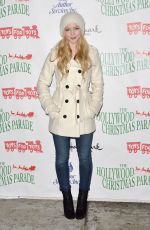 DOVE CAMERON at 2014 Hollywood Christmas Parade in Hollywood