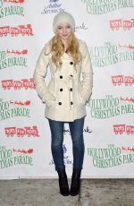 DOVE CAMERON at 2014 Hollywood Christmas Parade in Hollywood