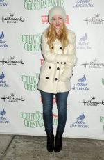DOVE CAMERON at 2014 Hollywood Christmas Parade in Hollywood