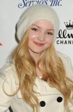 DOVE CAMERON at 2014 Hollywood Christmas Parade in Hollywood
