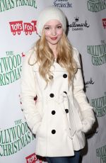 DOVE CAMERON at 2014 Hollywood Christmas Parade