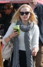 DOVE CAMEROON Out Shopping at Farmer
