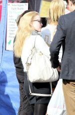 DOVE CAMEROON Out Shopping at Farmer