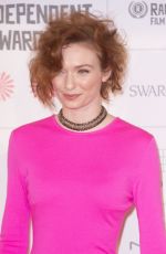 ELEANOR TOMILSON at British Independent Film Awards in London