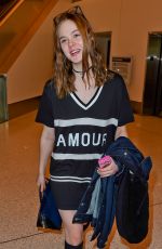ELLE FANNING at Los Angeles International Airport 1712