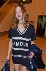 ELLE FANNING at Los Angeles International Airport 1712