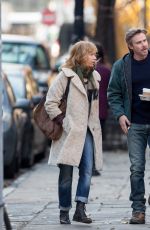 ELLE FANNING on the Set of Three Generations in New York 0412