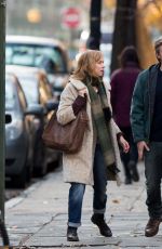 ELLE FANNING on the Set of Three Generations in New York 0412