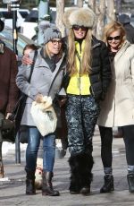 ELLE MACPHERSON Out and About in Aspen 2012