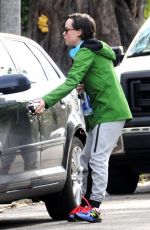 ELLEN PAGE Leaves a Gym in Los Angeles 1712