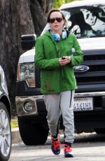 ELLEN PAGE Leaves a Gym in Los Angeles 1712