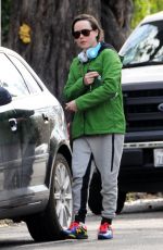 ELLEN PAGE Leaves a Gym in Los Angeles 1712
