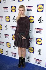 EMILY BERRINGTON at 2014 British Comedy Awards in London