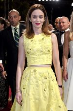 EMILY BLUNT at 2014 Dubai International Film Festival Opening Night
