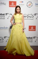 EMILY BLUNT at 2014 Dubai International Film Festival Opening Night