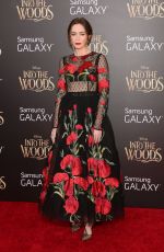 EMILY BLUNT at Into the Woods Premiere in New York