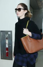 EMILY BLUNT at Los Angeles Internattional Airport 0412