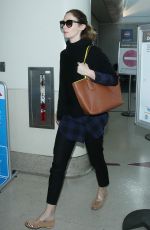 EMILY BLUNT at Los Angeles Internattional Airport 0412