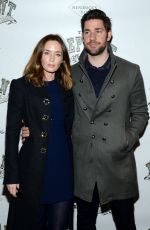 EMILY BLUNT at The Elephant Man Broadway Opening Night in New York