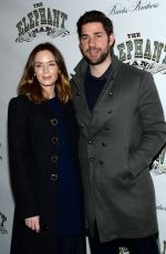 EMILY BLUNT at The Elephant Man Broadway Opening Night in New York